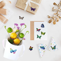 500pcs/roll Butterfly Cartoon Graffiti Stickers DIY Phone Guitar Laptop Notebook Suitcase Waterproof Sticker Kids Toy (ONLINE ORDER ONLY)