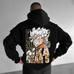 One Piece Luffy Sweatshirt Summer Casual Cotton (ONLINE ORDER ONLY)