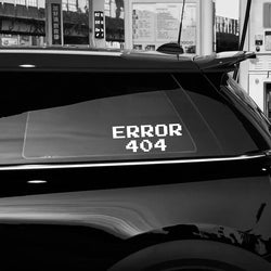 “ERROR 404”Pixel style Stickers，CUTE&FUNNY Stickers for Pixel Style lover.For cars trucks motorcycles and laptops! (ONLINE ORDER ONLY)