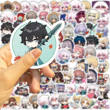 10/40/80PCS Honkai: Star Rail Stickers Adventure Strategy Game Sticker Cute Cartoon Decals Luggage Laptop Guitar Bike Kids Toys (ONLINE ORDER ONLY)