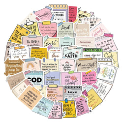 Cartoon Bible Stickers for Notebook Phone Laptop Luggage Decals (ONLINE ORDER ONLY)