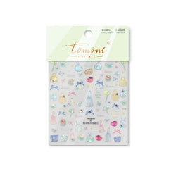 Cute Dream Catcher Net Bag Water Cup Woven Mesh Star Dreamy Bowknot Butterfly Embossed Adhesive Nail Art Sticker Manicure Decal (ONLINE ORDER ONLY)
