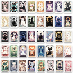 78pcs Cute Cartoon Cats Tarot Card Stickers (Online Order Only)