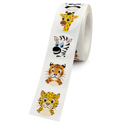 100-500pc Stickers for Children Kids Rolling Animal Roll Dog Stickers Small Packaging Pack Stickers Photocard Decor Lables (ONLINE ORDER ONLY)