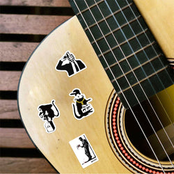50Pcs Banksy Stickers banksy art graffiti Stickers for DIY Luggage Laptop Skateboard Motorcycle Bicycle Sticker (ONLINE ORDER ONLY)