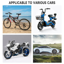 Car Luminous Tire Valve Cap Motorcycle Bike Wheel Nozzle Fluorescent External Accessories Decor Tyre Valve Stem Luminous Caps (ONLINE ORDER ONLY)