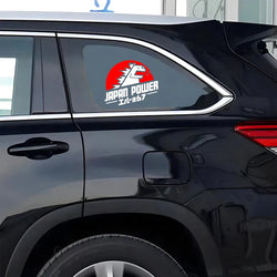JAPAN POWER Japanese Dinosaur Gozila sticker,JDM cartoon decal High Quality And Durable Automobiles Exterior Accessories (ONLINE ORDER ONLY)
