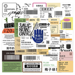 Cute Milk Tea Coffee Drink Stickers for Water Bottle Laptop Phone Suitcase - 10/30/50pcs (ONLINE ORDER ONLY)