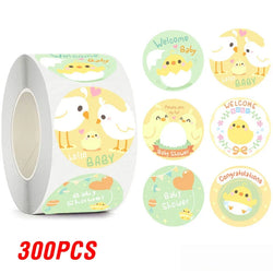 100-500pcs Cartoon Animal Reward Stickers for Kids Cute Gift Decor Stickers Labels School Encourage Children Stationery Stickers (Online Order Only)