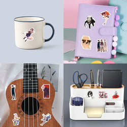 10/30/55PCS DANDADAN Cartoon Stickers Caricature Graffiti Sticker Scrapbook Luggage Laptop Guitar Car Bike Decals Funny Kids Toy (ONLINE ORDER ONLY)