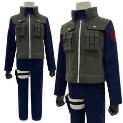 Hatake Kakashi Cosplay Costume Naruto Jonin Set