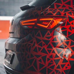 Angular Shape Sticker For Car Motorcycle Sticker Decoration Side Camouflage Kit Wrap Camo Tuning Styling Waterproof Vinyl Decals (ONLINE ORDER ONLY)