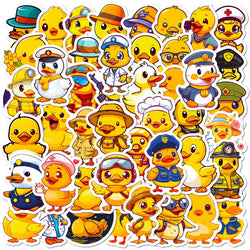 Cute Duck Stickers for Kids DIY Scrapbooking Water Bottle Phone Laptop Guitar Decal 10/25/50pcs (Online Order Only)