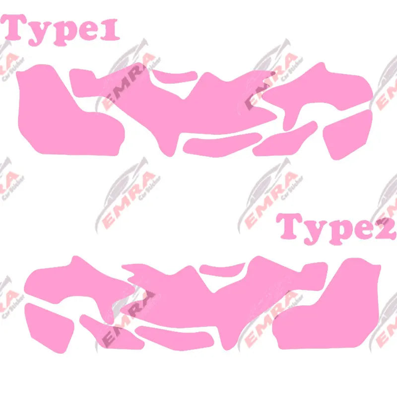 Universal Sticker For Car Camouflage Stickers External Accessories Decoration Door Racing Sports Style Die Cutting Vinyl Decals (ONLINE ORDER ONLY)