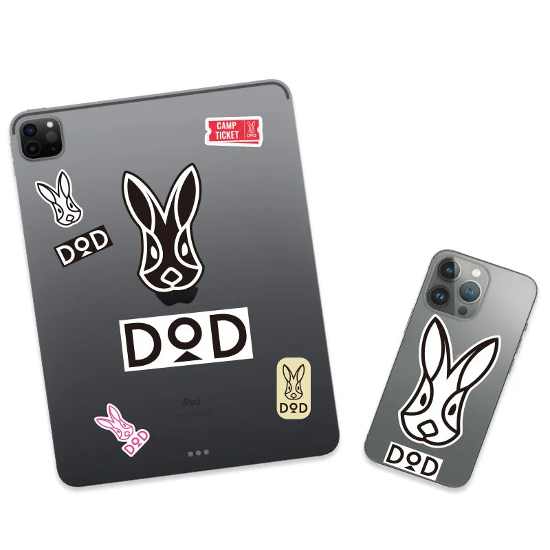 20Pcs DOD Stickers Aesthetic Laptop Water Bottle Graffiti Decals Kids Sticker (Online Order Only)