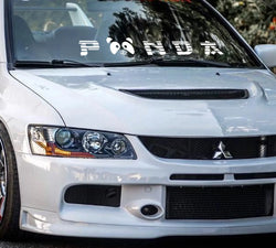 Panda for Car Sticker Decoration Door Windshield Banner External Accessories Die Cut Waterproof Vinyl Decals (ONLINE ORDER ONLY)