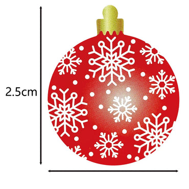 100-500Pcs Colorful Balloon Sticker 8 Designs for Christmas Party Gift Window Decoration Xmas Gift Boxes Thank You Decor Sticker (ONLINE ORDER ONLY)