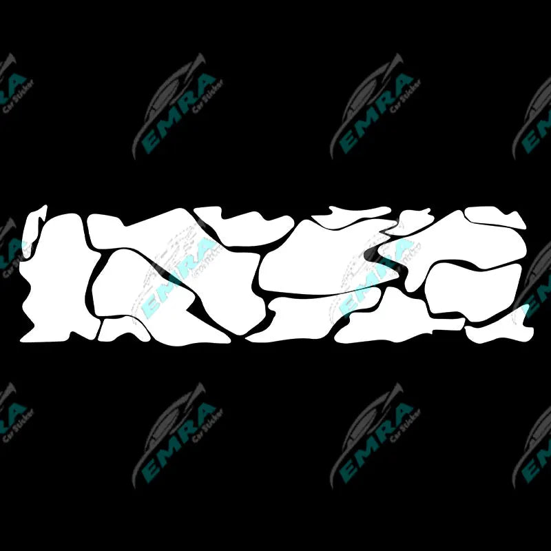Universal Car Sticker For External Accessories Camouflage Stickers Decoration Side Kit  Adjust Molding Waterproof Vinyl Decals (ONLINE ORDER ONLY)