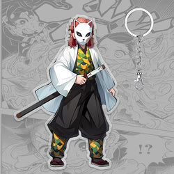 Demon Slayer Keychain: Tanjiro 6cm Acrylic Bag Pendant (ONLINE ORDER ONLY)