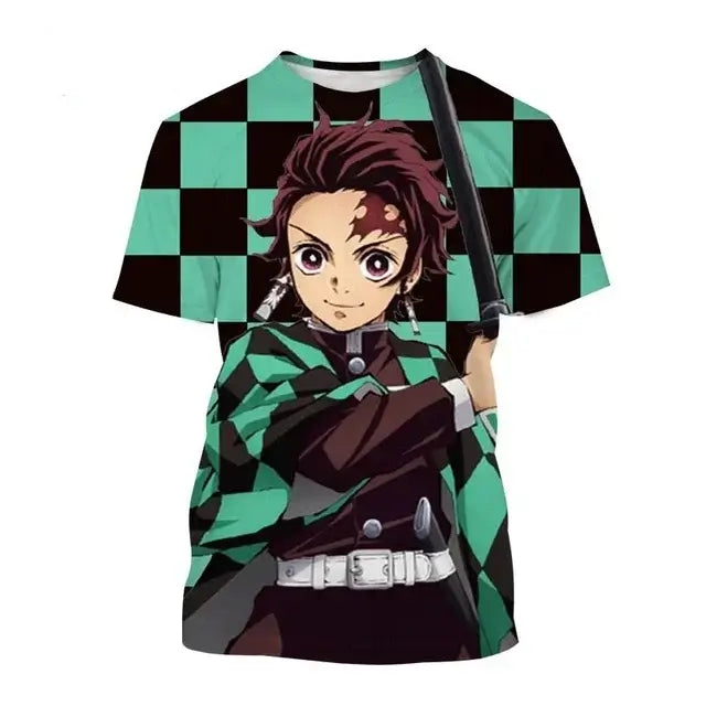 Demon Slayer Nezuko Shinobu T-shirt 3D Fashion Print (ONLINE ORDER ONLY)