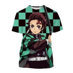 Demon Slayer Nezuko Shinobu T-shirt 3D Fashion Print (ONLINE ORDER ONLY)