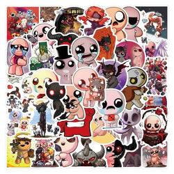 Binding of Isaac Sticker Pack - 50pcs for Luggage, Phone, Laptop, Car, Scooter, Fridge (ONLINE ORDER ONLY)
