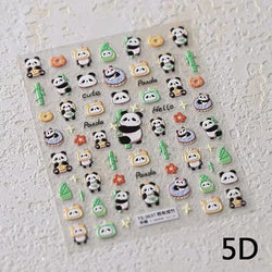 Cookies Chocolate Love Heart Flower Bowknot Rabbit Bunny Lace Bear Star Bouquet Rabbit Adhesive Nail Art Sticker Manicure Decal (ONLINE ORDER ONLY)