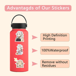 10/30/55PCS Cartoon Anime Frieren: Beyond Journey's End Sticker The Buried Florian Graffiti Decorative Water Glass Decal Toy (ONLINE ORDER ONLY)
