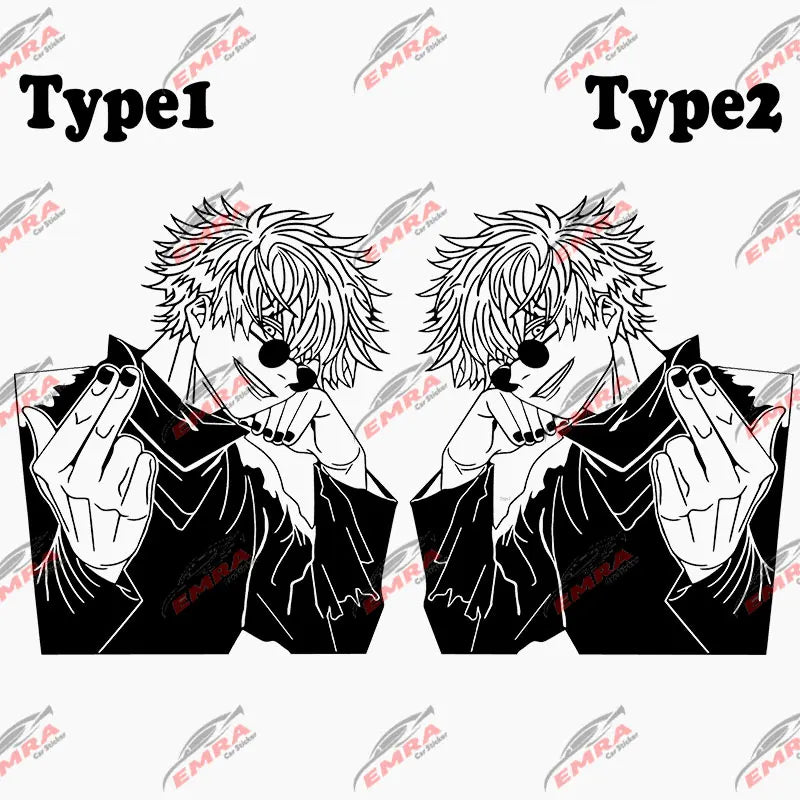 Anime Detachment Car Sticker Whole Body Auto Parts Personalized Decoration Stickers Prevent Bask In Waterproof  PVC Vinyl Decals (ONLINE ORDER ONLY)