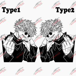 Anime Detachment Car Sticker Whole Body Auto Parts Personalized Decoration Stickers Prevent Bask In Waterproof  PVC Vinyl Decals (ONLINE ORDER ONLY)