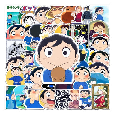 50pcs Ranking of Kings Anime Stickers for Suitcase, Water Cup, Phone, Laptop, Scooter, Fridge (Online Order Only)