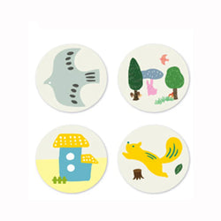 100-500pcs Reward Stickers Teachers Encourage Labels for Kid Motivational Stickers Cute Animals for Students Stationery Labels (ONLINE ORDER ONLY)