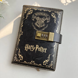 Harry Potter Journal Notebook - 5 Variants with combination lock (ONLINE ORDER ONLY)