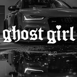 "Ghost Girl" Sticker, Suitable For Windows, Cars, Trucks, Toolboxes, Laptops, MacBooks, For Almost Any Hard, Smooth Surface (ONLINE ORDER ONLY)