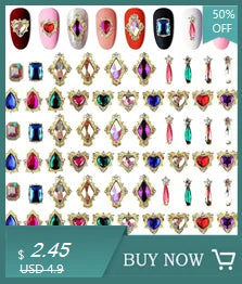 50 Sheets! 3D Flower Nail Art Stickers Decals NOT Repeat Black/White/Colorful Self Adhesive Nail Sticker Decals Random Pattern * (ONLINE ORDER ONLY)