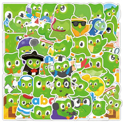 Duolingo Stickers Green Bird Decals DIY Notebook Phone Fridge Decor (ONLINE ORDER ONLY)