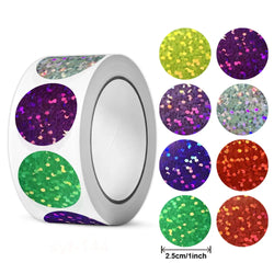 100-500pcs Color Star Sticker Birthday Wedding Gift Party Decor Seal Sticker Envelope Invitation Sticker Baking Label (ONLINE ORDER ONLY)