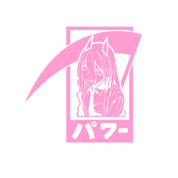Japanese Anime For Car Sticker Notebook Sticker Decoration External Parts Window Bumper Sickle Girl Die Cutting Vinyl  Decals (ONLINE ORDER ONLY)