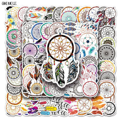 Dream Catcher Stickers Set: DIY Gift for Kids, Laptop, Skateboard, Phone, Guitar Decals (Online Order Only)