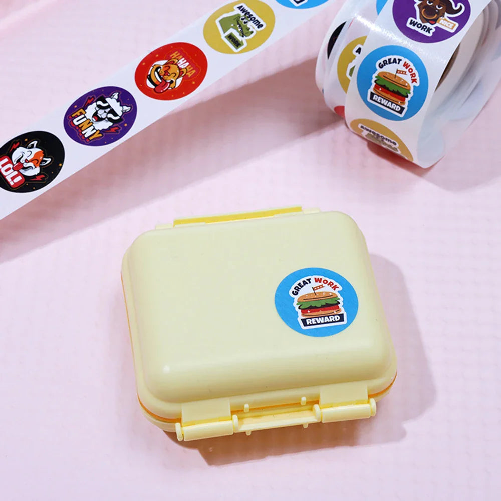 100-500Pcs Teacher Reward Sticker Fun Motivation Animal Sticker For School Teacher Student Stationery Stickers (ONLINE ORDER ONLY)