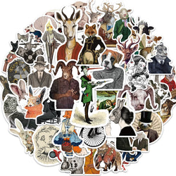 Diablo Dark Art Animal Stickers for Suitcase, Skateboard, Laptop, Phone, Car - 10/30/50Pcs (Online Order Only)