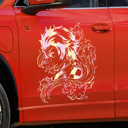Japanese Anime Car Sticker Individual Decoration Door Donnet External Parts Waterproof Die-Cutting PVC Vinyl Decals (ONLINE ORDER ONLY)