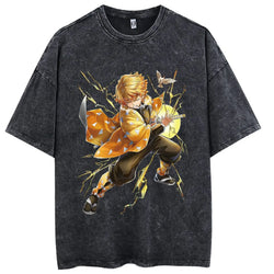 Demon Slayer Hooded Sweatshirt: Oversized Anime Streetwear (ONLINE ORDER ONLY)