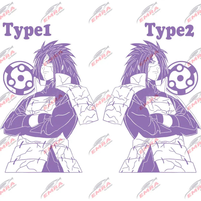 Japanese Anime Sticker Boy Sticker For Car Stickers Decoration Side Hood External Accessories Cartoon Die Cutting Vinyl Decals (ONLINE ORDER ONLY)