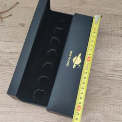 Planet Themed 7 Piece Resin Sharp Edged Dice Set With Case (Online Order Only)