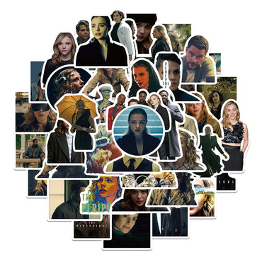10/30/50PCS The Peripheral Horror TV Series Stickers Skateboard Phone Notebook Motorcycle Bike Cartoon Decoration Kids Toys Gift (Online Order Only)