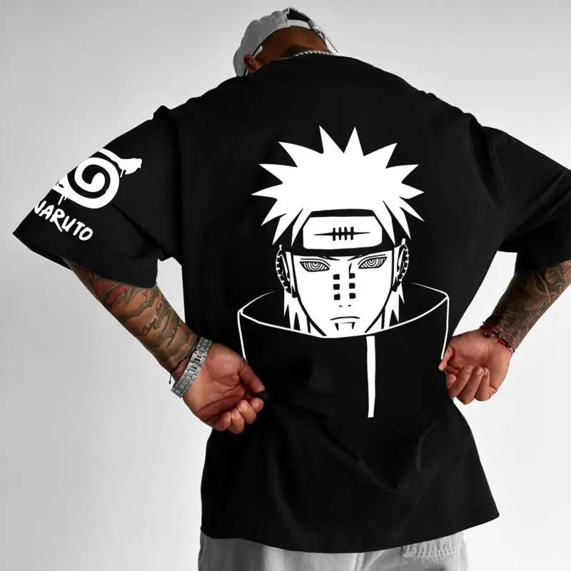 Itachi Akatsuki T-Shirt: Naruto Cotton Fitness Top (ONLINE ORDER ONLY)