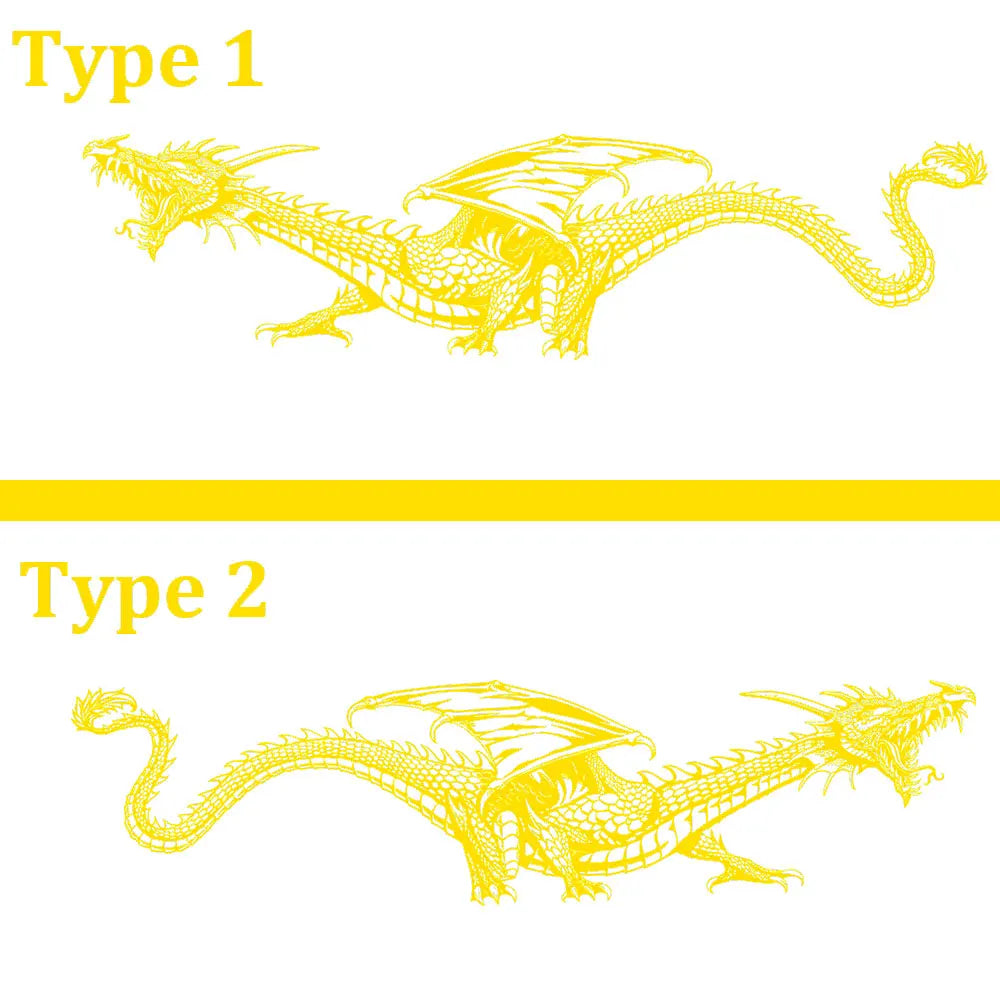 Anime Detachment Car Stickers Beasts And Dragons Picture Decoration Body  Movement Style Die Cutting Waterproof PVC Vinyl Decals (ONLINE ORDER ONLY)