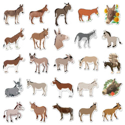 50Pcs The donkey Stickers DIY Helmet Skateboard Laptop Motorcycle Graffiti Sticker Decals Kids (Online Order Only)