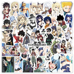 50pcs EDENS ZERO Stickers for Laptop, Phone, Car, Scooter, Water Bottle, Suitcase, Stationery, Refrigerator (ONLINE ORDER ONLY)